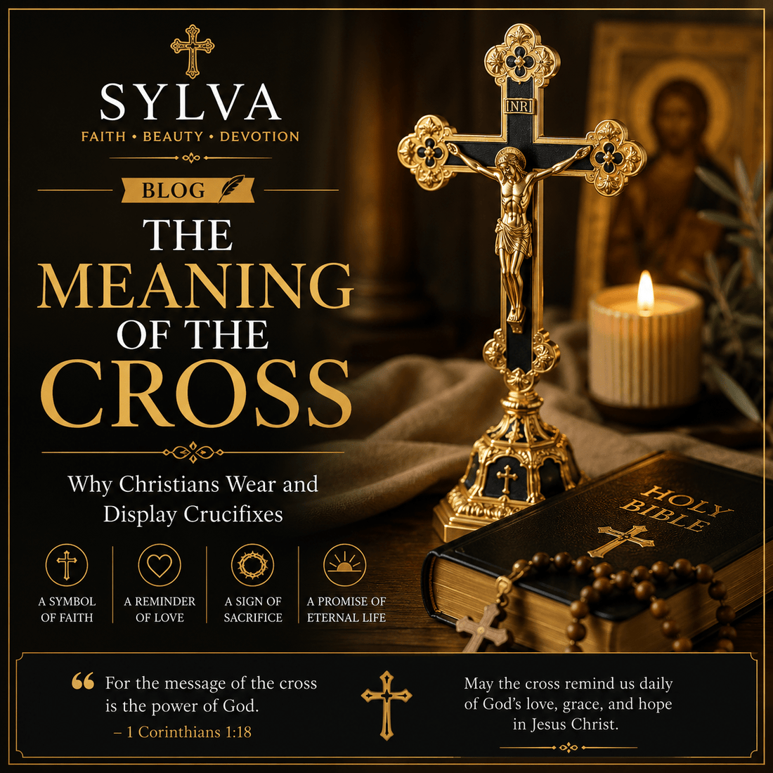 The Meaning of the Cross: Why Christians Wear and Display Crucifixes - Sylva