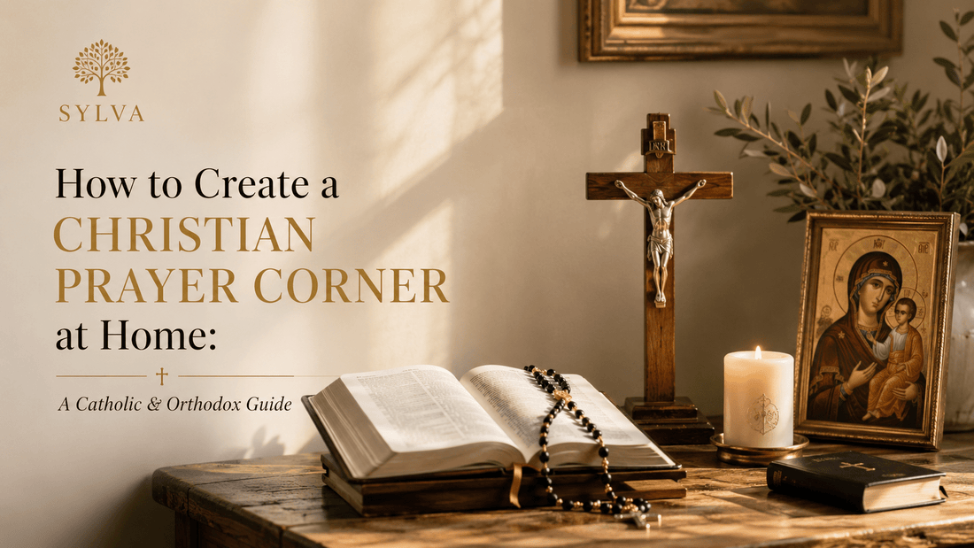 How to Create a Christian Prayer Corner at Home: A Catholic & Orthodox Guide - Sylva
