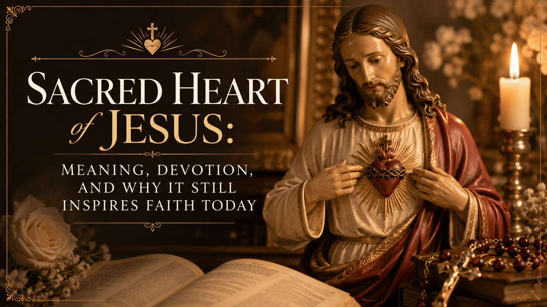 The Sacred Heart of Jesus: Meaning, Devotion & a Simple Prayer for Your Home - Sylva