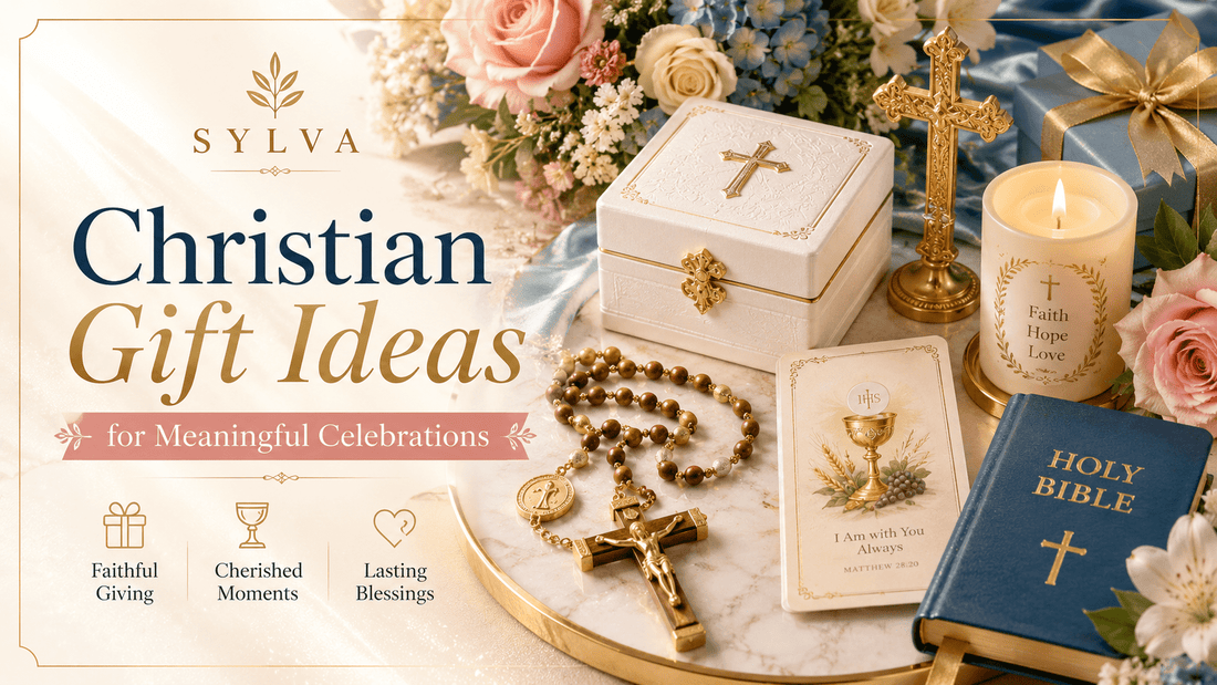 Christian Gift Ideas for Baptism, Confirmation & First Holy Communion - Sylva