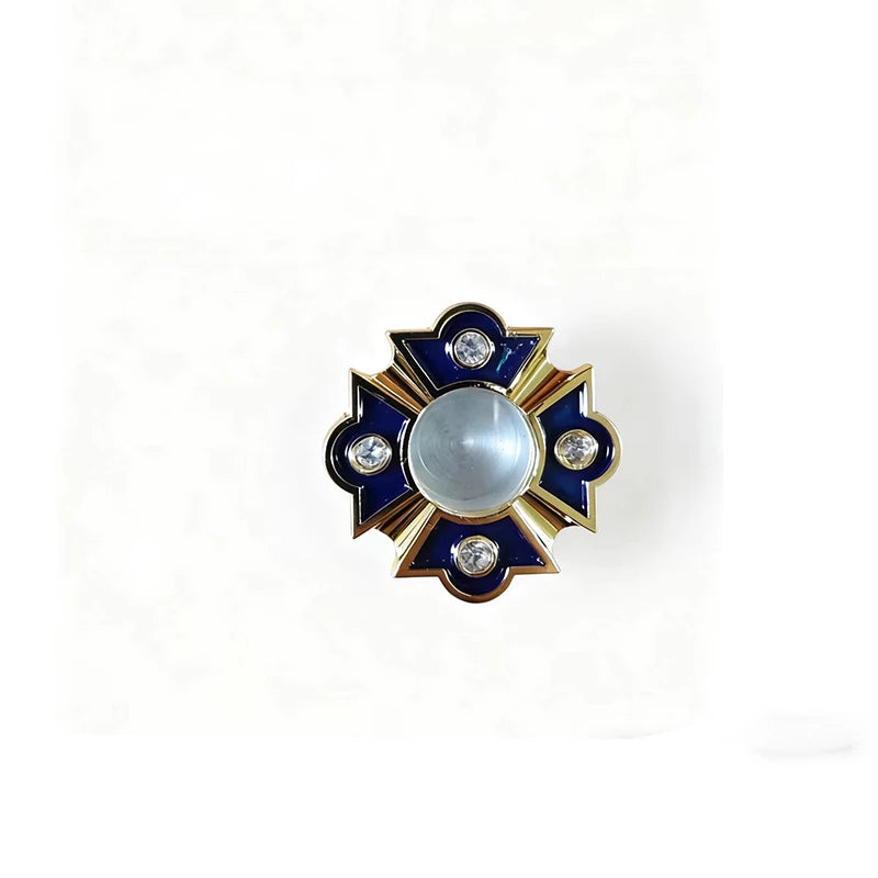 Orthodox Metal Reliquary Box with Decorative Emblems – Antique Religious Relic Holder for Home Chapel, Prayer Altar & Christian Devotion