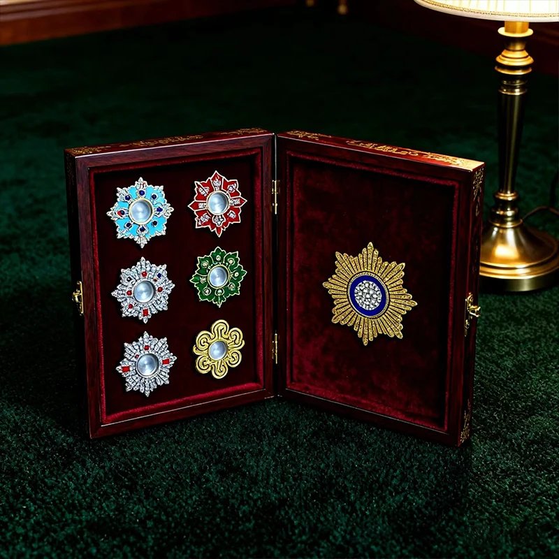 Orthodox Metal Reliquary Box with Decorative Emblems – Antique Religious Relic Holder for Home Chapel, Prayer Altar & Christian Devotion