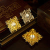 Orthodox Relic Chest Protective Case – Gold & Silver Christian Reliquary Box