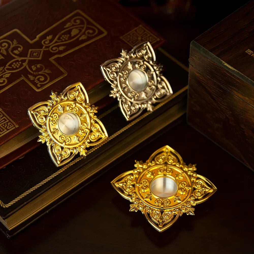 Orthodox Relic Chest Protective Case – Gold & Silver Christian Reliquary Box