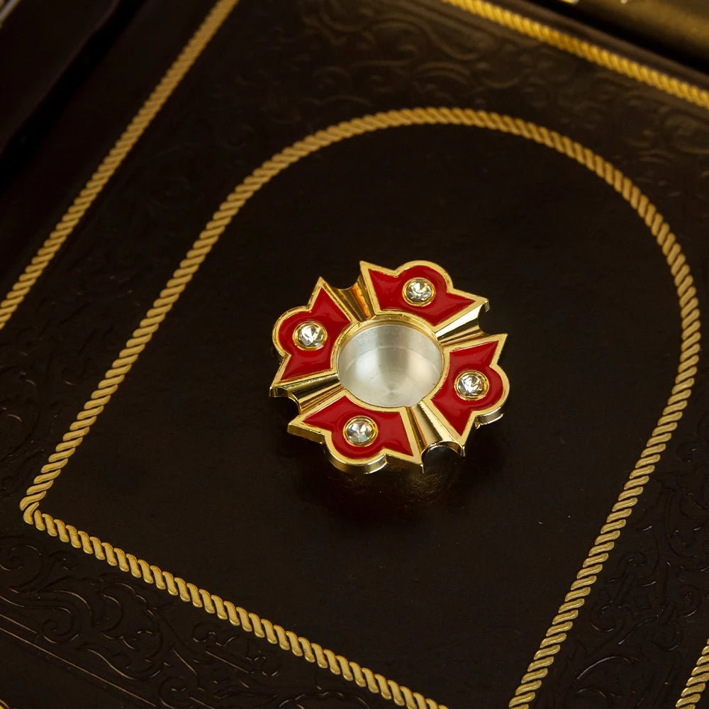 Orthodox Holy Communion Pyx – Gold-Plated Host Box for Church & Prayer - Sylva