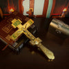 Orthodox Blessing Cross – Jesus Crucifix Wall Cross for Home & Church