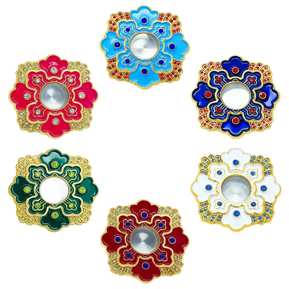 Orthodox-Style Floral Reliquary Case – Decorative Christian Keepsake Holder - Sylva