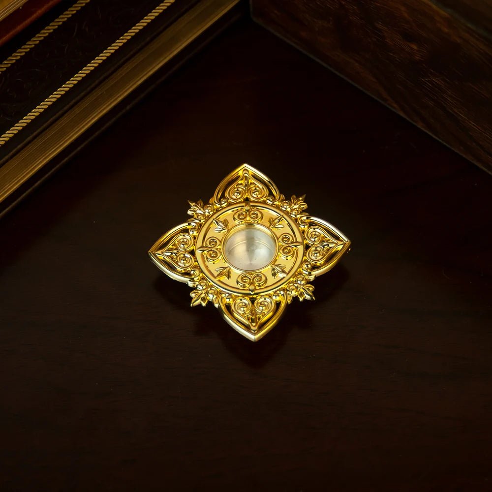 Orthodox Relic Chest Protective Case – Gold & Silver Christian Reliquary Box - Sylva
