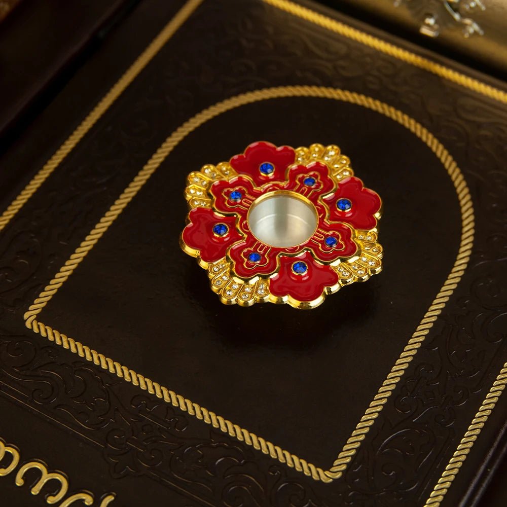 Orthodox Holy Relic Grail Box – Gold-Plated Communion Relic Holder for Rosary & Sacred Relics - Sylva