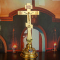 Orthodox Blessing Cross – Jesus Crucifix Wall Cross for Home & Church
