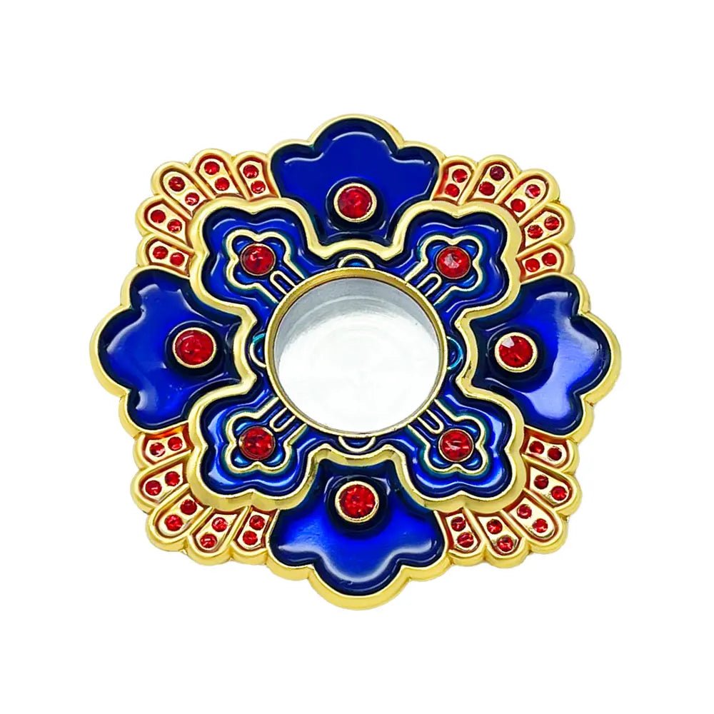 Orthodox-Style Floral Reliquary Case – Decorative Christian Keepsake Holder - Sylva