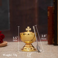 Orthodox Incense Burner with Spoon – Greek Style Church Censer for Prayer & Worship
