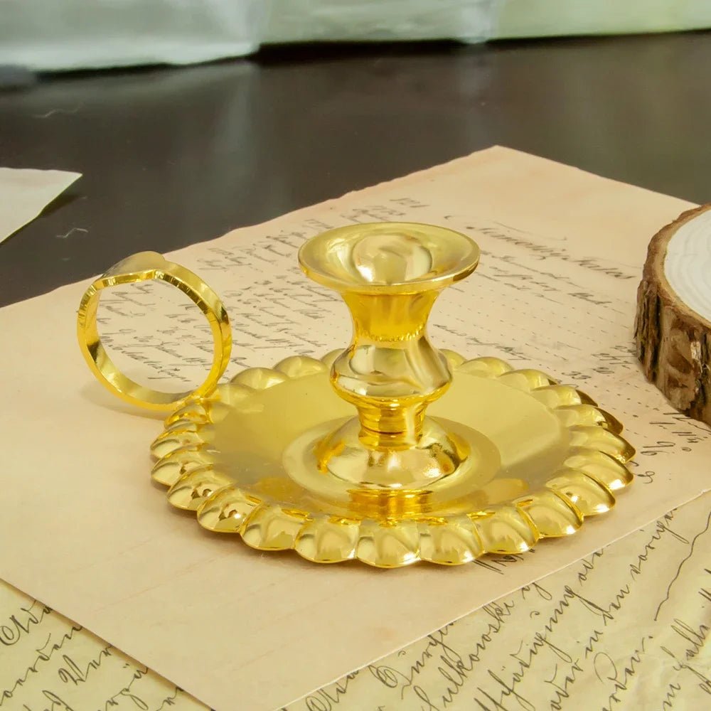 Gold-Plated Communion Cup Set – Christian Church Ceremonial Vessel & Mass Supplies - Sylva