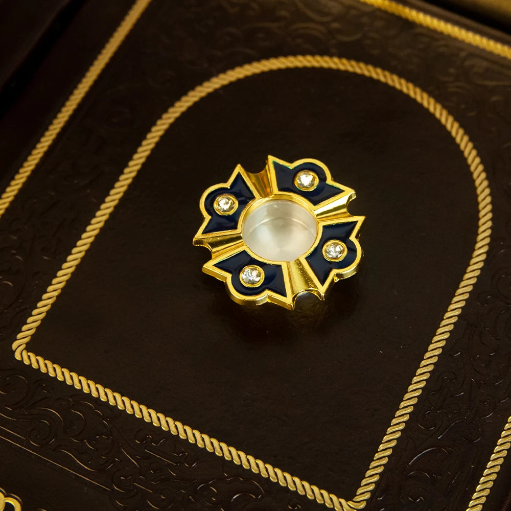 Orthodox Holy Communion Pyx – Gold-Plated Host Box for Church & Prayer