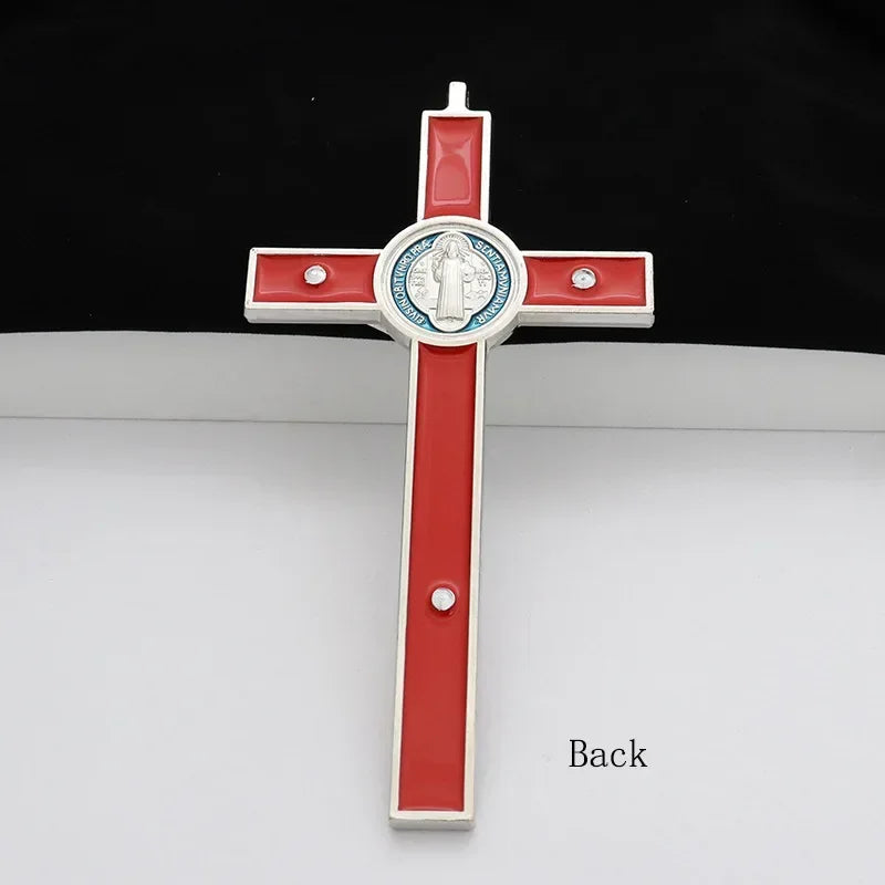 Saint Benedict Crucifix Cross – 19.2cm Catholic Jesus Wall & Prayer Cross